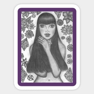 Flower girl Sticker